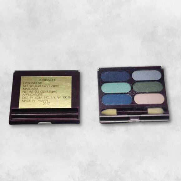 Jordache Pressed Powder Eyeshadow Palette Long Lasting 6 Assorted Color W OS NWT - Picture 2 of 3